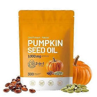 Motong completely 2 in 1 Pumpkin Seed Oil 1000mg Nutrition Gels & Chews 300 Count