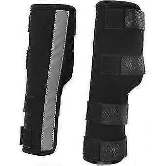 Dog Front Leg Braces Canine Paw Compression Wraps Pet Knee Pad Dog Elbow Protector with Reflective Straps Help with Ligament