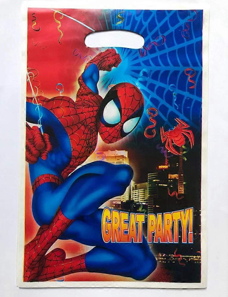 20 Loot bags Children kids Birthday Filler Fitter Gift Bags, Spider-Man