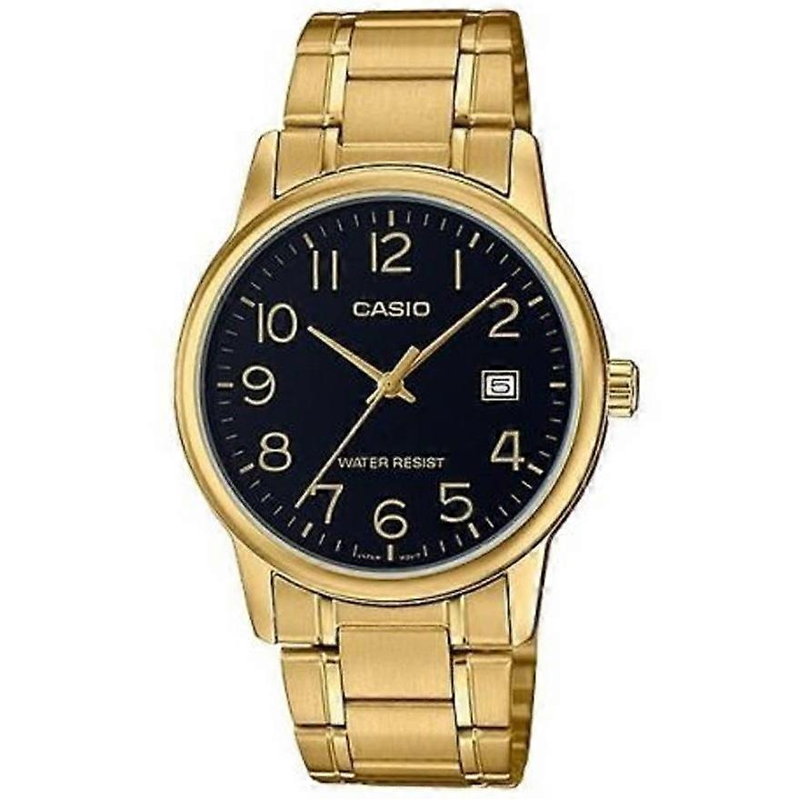 CASIO COLLECTION DATE GOLD - BLACK