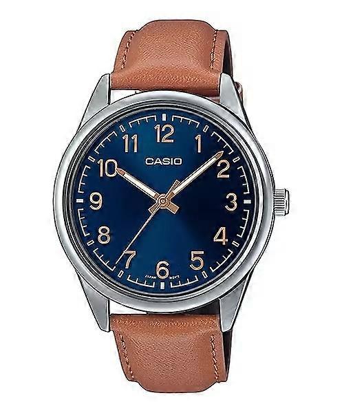 CASIO COLLECTION CASUAL, LEATHER - BLUE
