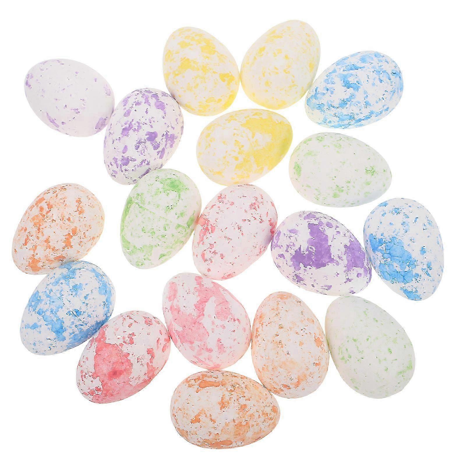 Foam Easter Egg Toy Stuffers Simulation Decoration 1 Bag
