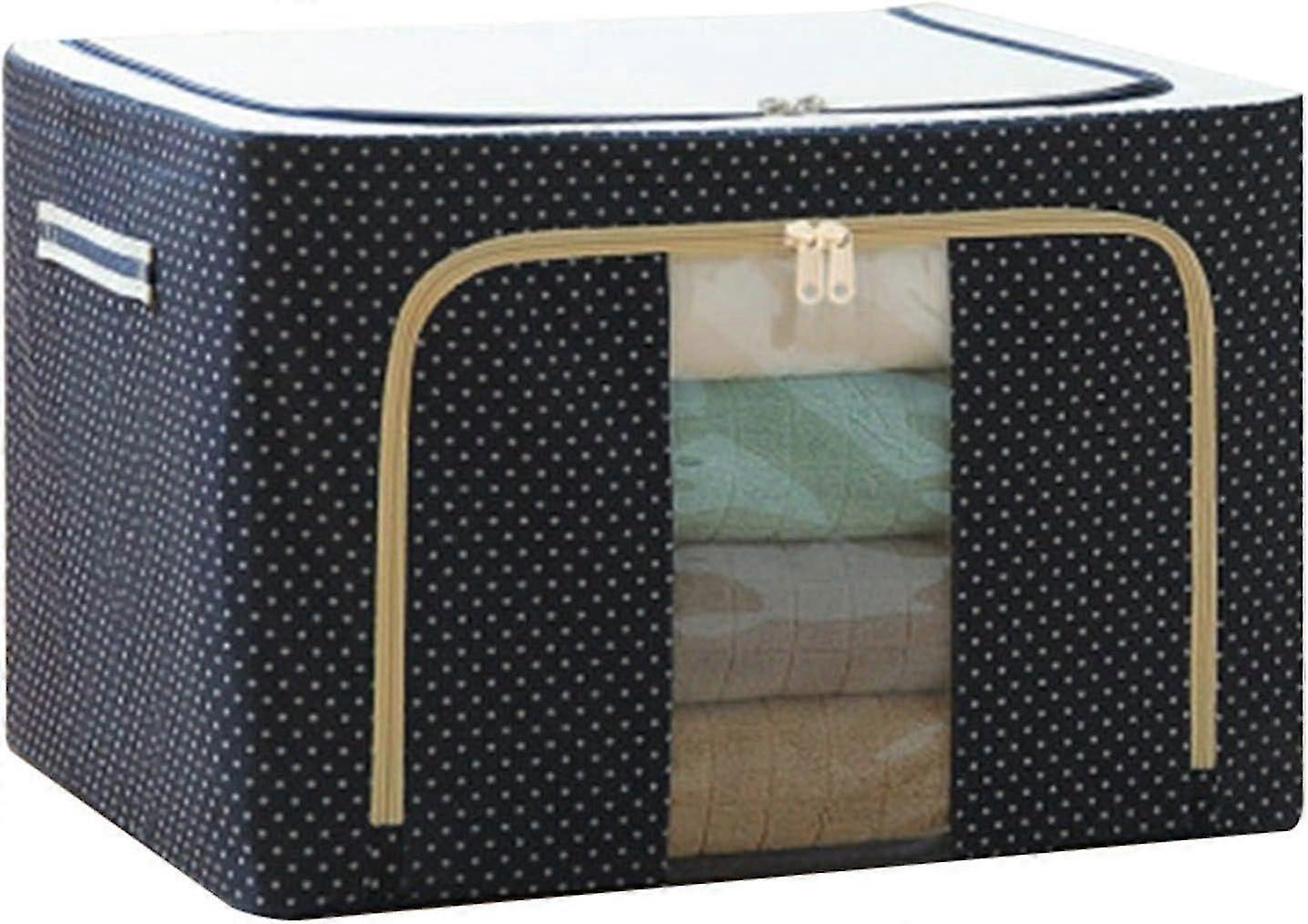 SereneNest Foldable Decorative Storage Boxes, Large Capacity Clothes Storage Bag