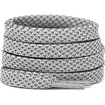 2 Pairs Reflective Shoelace Flat Safety Laces for Shoes Sneakers Boots-140cm