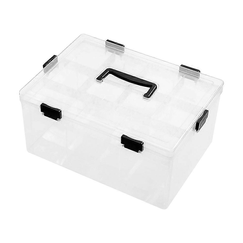 Building Blocks Storage Box Handheld Storage Case Multi-function Plastic Case