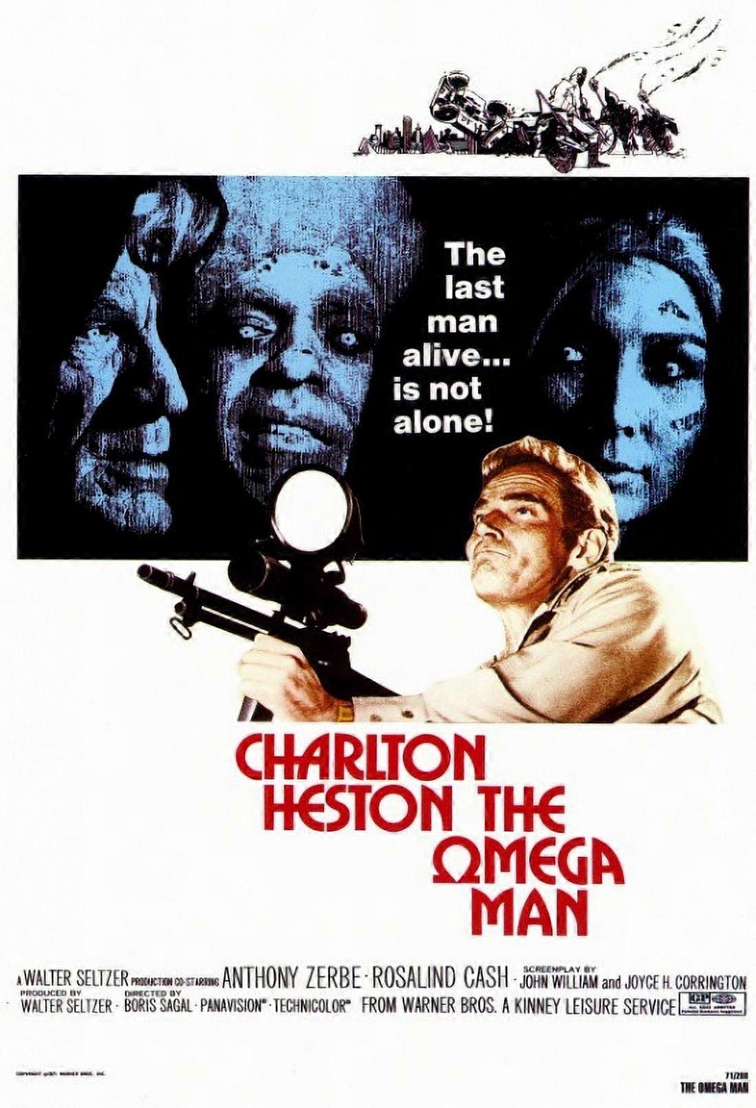 Omega Man Film Afişi (11 x 17)