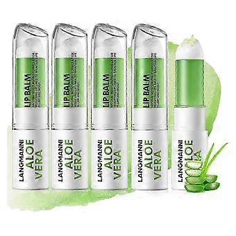 2026 Aloe Vera Lip Balm Lip Gloss, Long Lasting Hydrating Lip Care Nutritious Lip Oil Plumper Lip Balm Moisturizer Lip Gloss Lip Makeup for