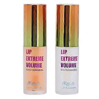 Lot de 2 gloss repulpants base de plantes, hydratants, rduits les ridules, 4,5 g