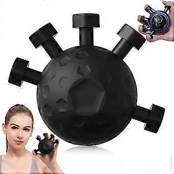 Finger Clutch Strengthening Hand Grip Trainer, Adjustable Resistance Hand Exerciser for Finger and Grip Strength