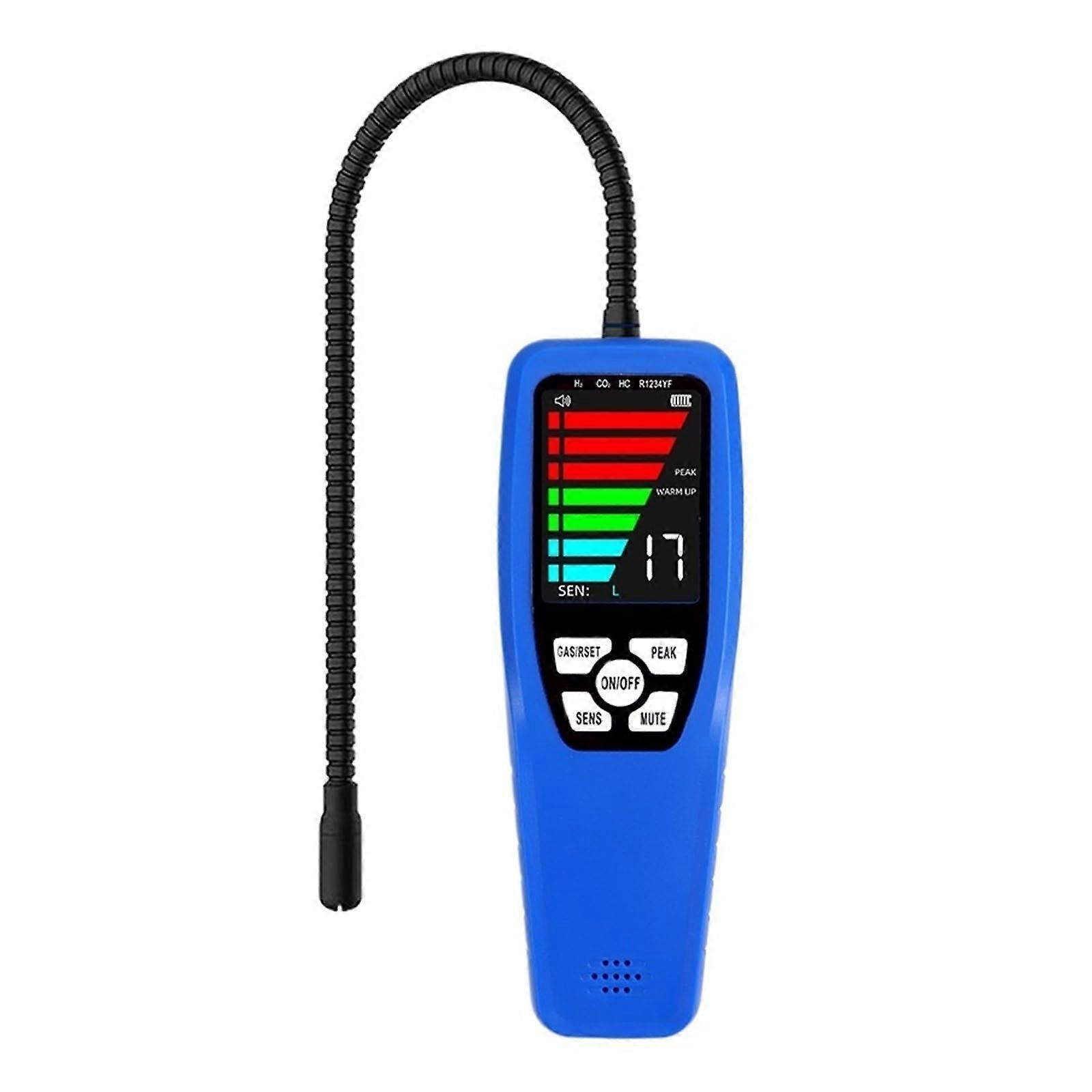 LD200 Refrigerant Leak Detector with Heating Diode Sensor for Fast HVAC CFCs HCFCs Testing