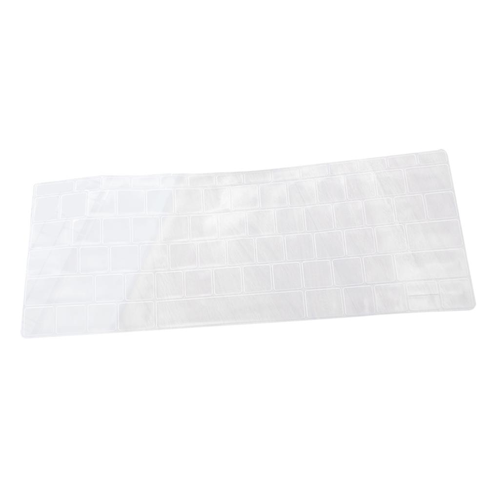 Capa protetora transparente para teclado em TPU.