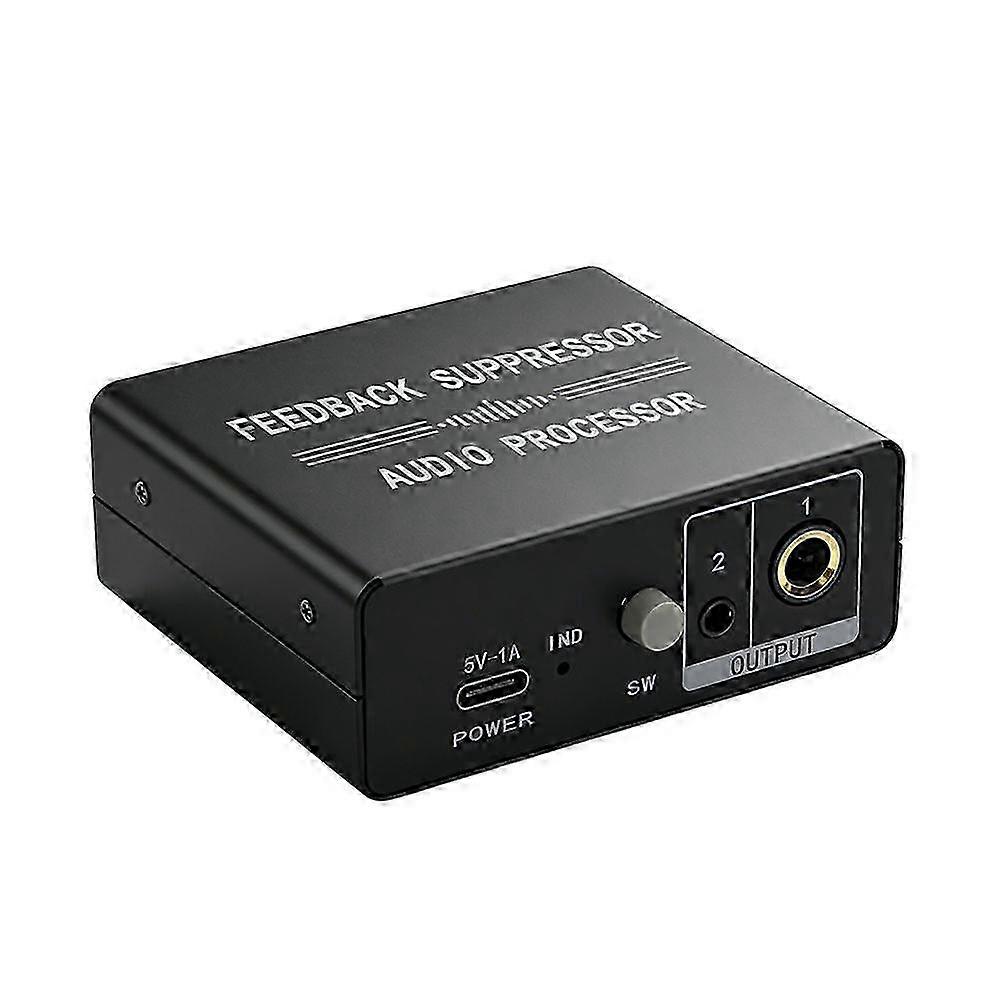 Professional Feedback Supperssor One Button Anti Feedback Suppressor and Lossless Intelligent Audio Processor