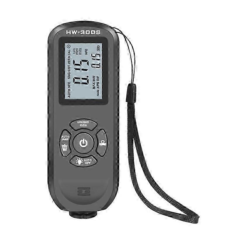 Handheld Thickness Gauge with LCD Display and Calibration Function B