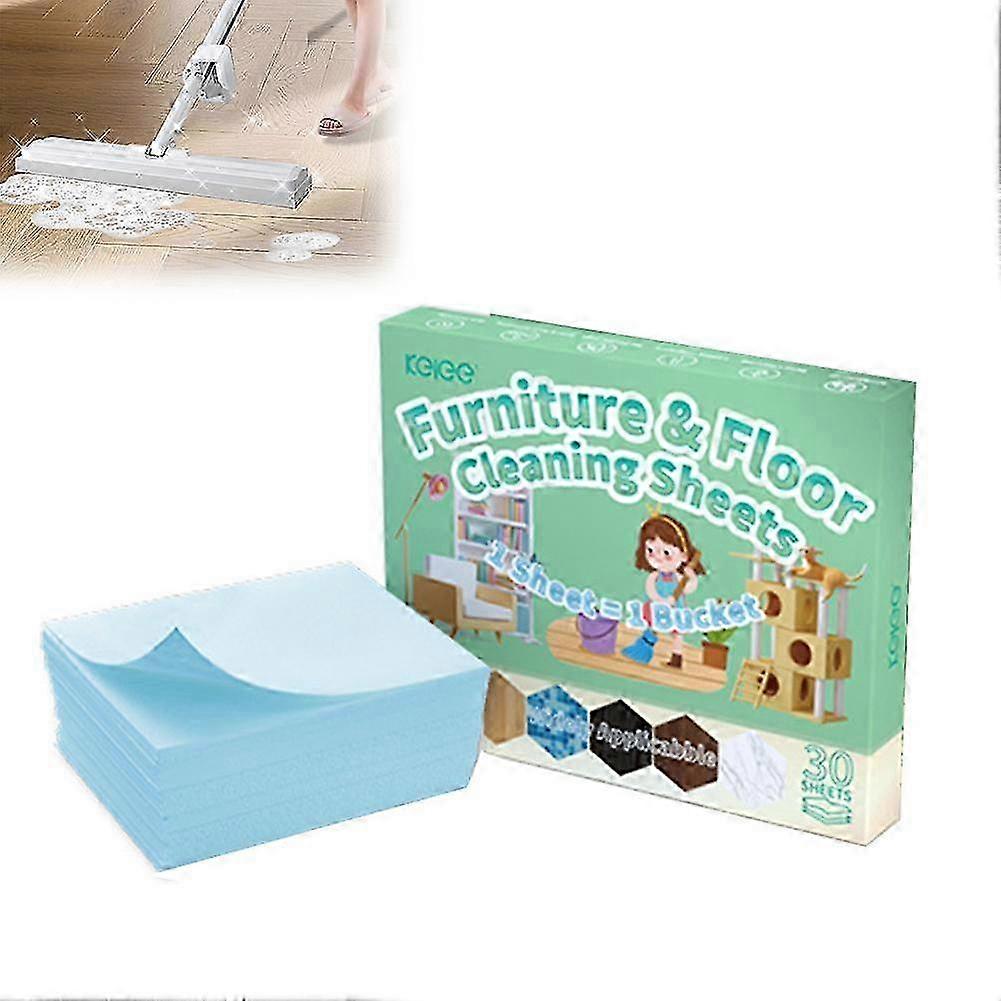 Floor Cleaning Tablets 30/60/90pcs Multi-Surface No-Residue for Mopping