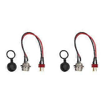2pcs 10-Inch Electric Scooter Round Charging Interface compatible with Kugoo M4 Series Scooter Accessories