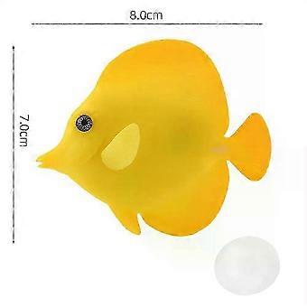 Glowing Floating Silicone Goldfish