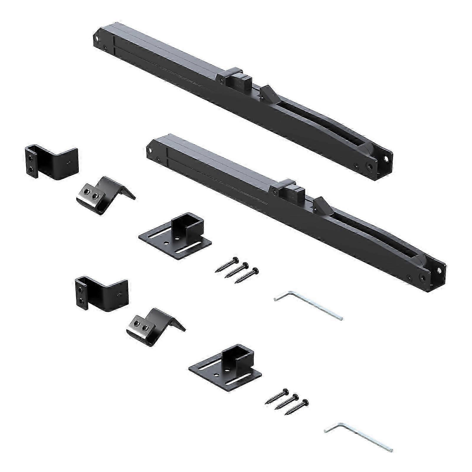 Soft Close Barn Door Buffer Mechanism