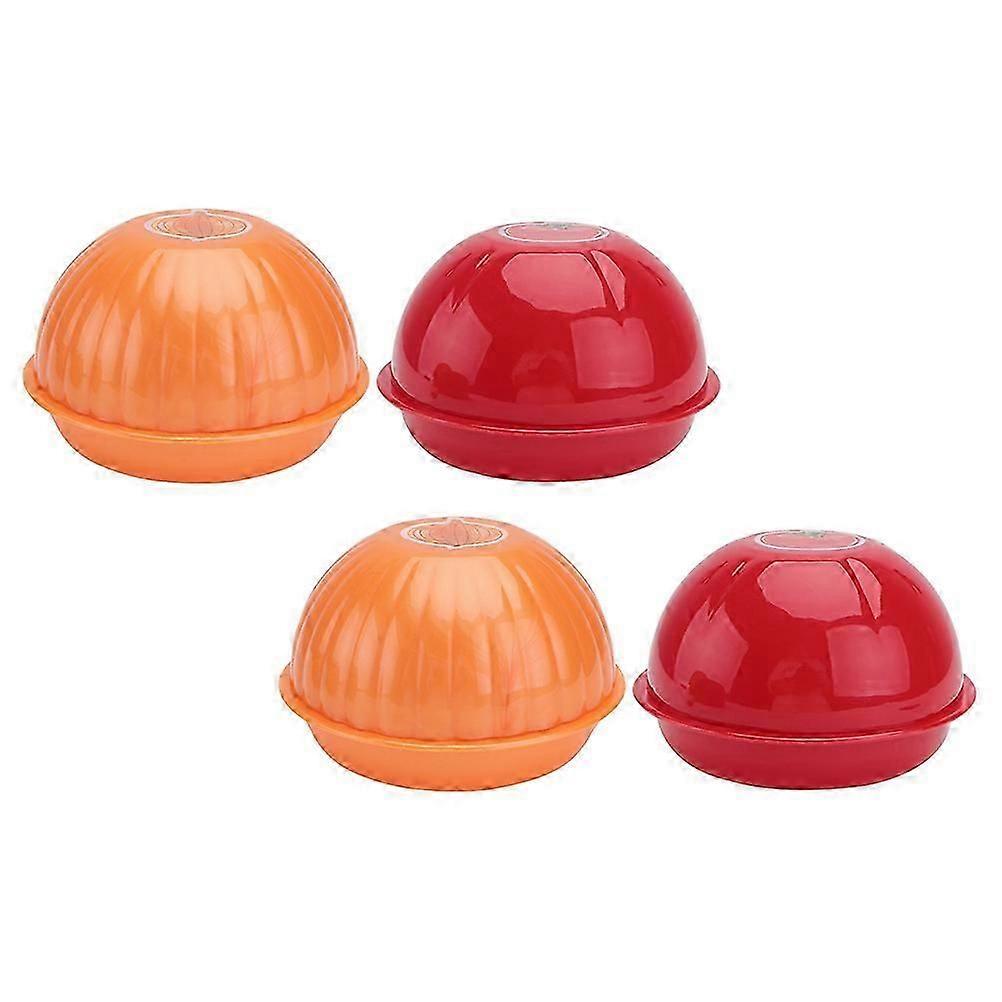 Food Plastic Box Vegetable Box for Storage Use with 4Pcs Set