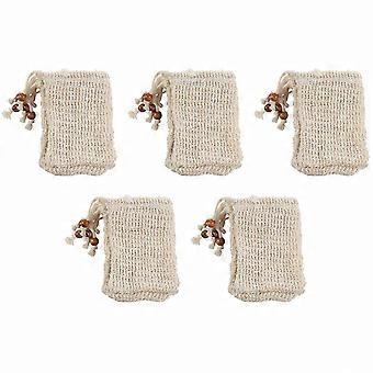 Natural Exfoliating & Soap Saver, 25-Pack Soap Bags