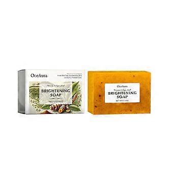 Oceaura Turmeric and Kojic Acid Bath Soap for Gentle Cleansing, Exfoliating, Moisturizing, Nourishing and Balancing Skin Tone