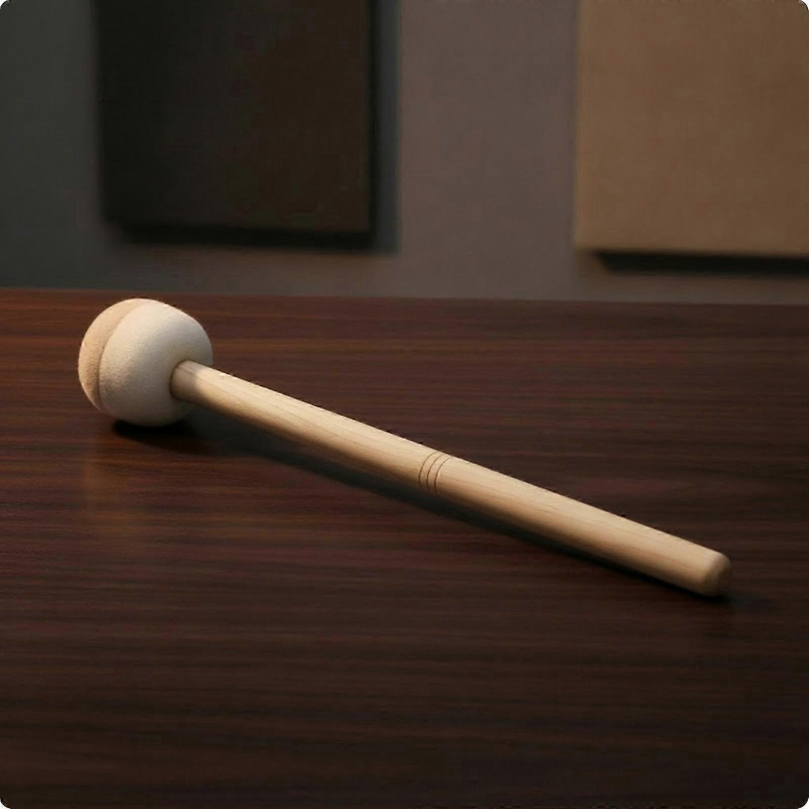 Wood-Handle Marching Snare Drum Mallet