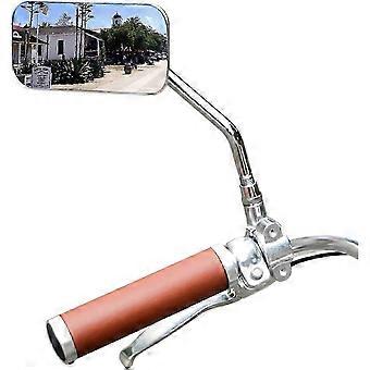 Konveks metalspejl til cykel, brudsikkert styrspejl, passer til vintage, cruiser og elcykler, klimabestandig
