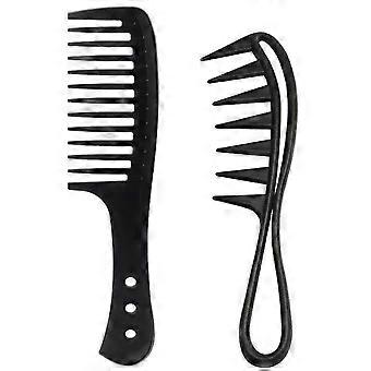 2 Pcs Wide Spaced Hair Comb