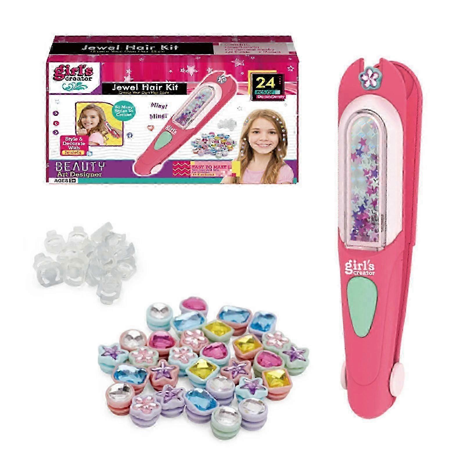 Instant Glamour Hair Gem Styling Kit