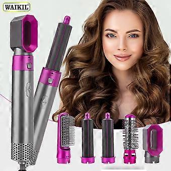 5-in-1 Multifunktions-Heißluftbürste zum Locken und Glätten im Salon