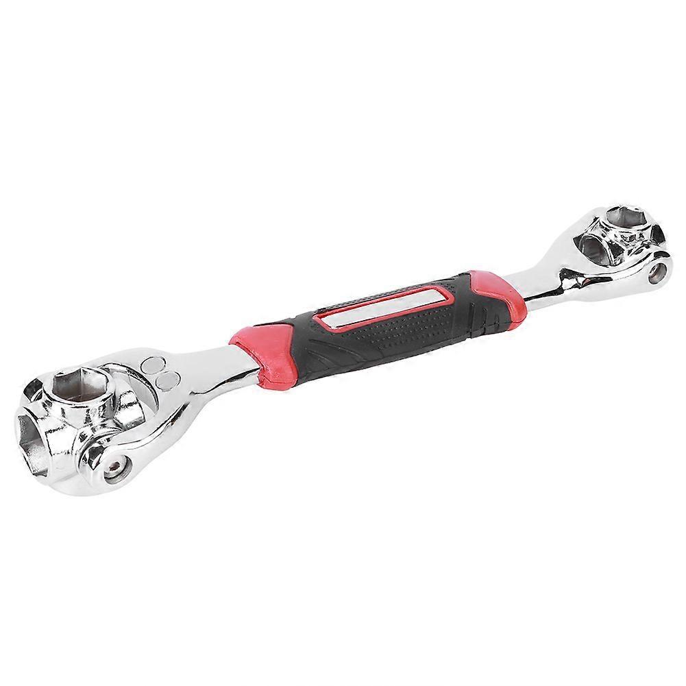Rotatable 8-in-1 Double-Ended Socket Wrench