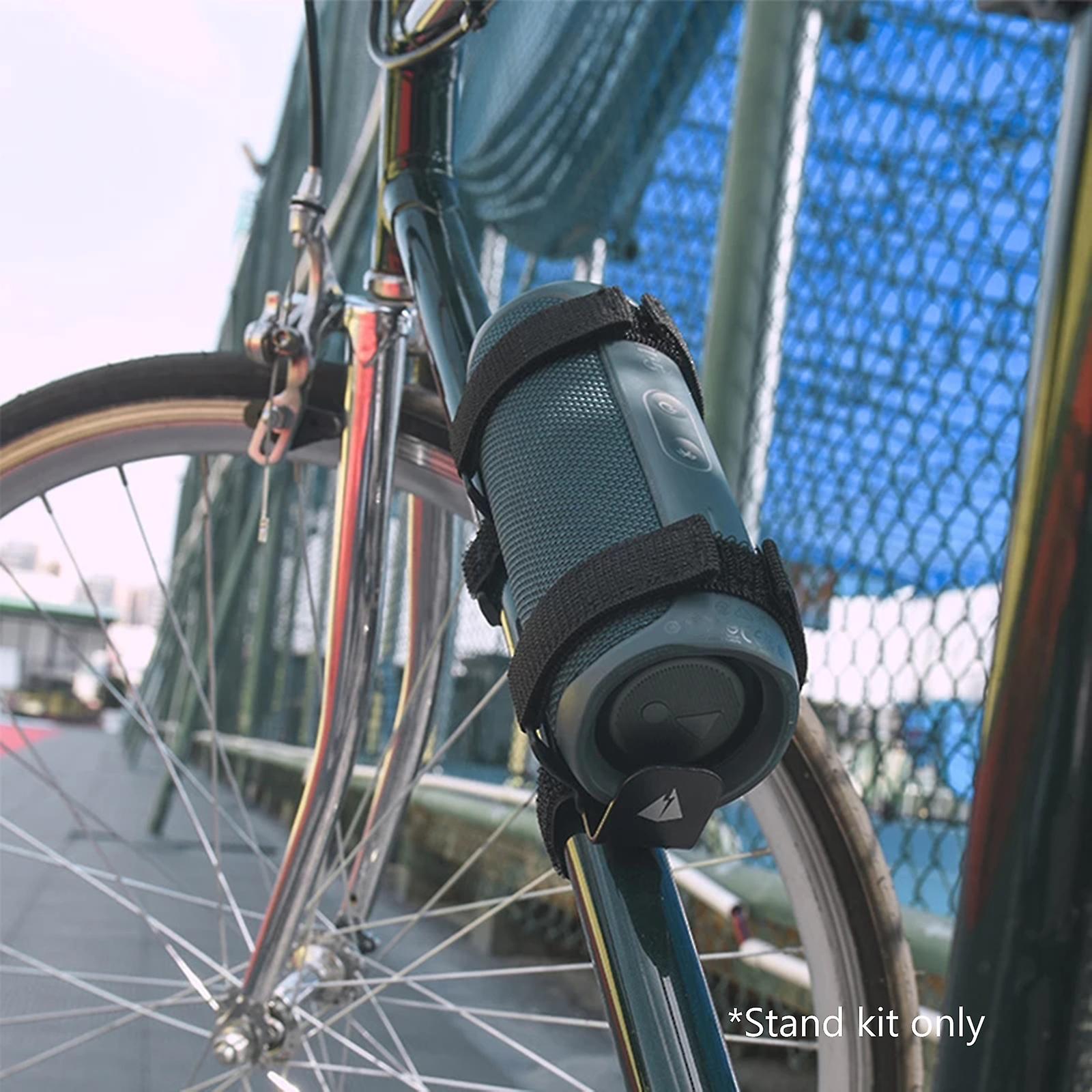 Support Haut-Parleur Pour Vélo - Fixation Par Sangle - Universel - Pour VTT Ou Ville