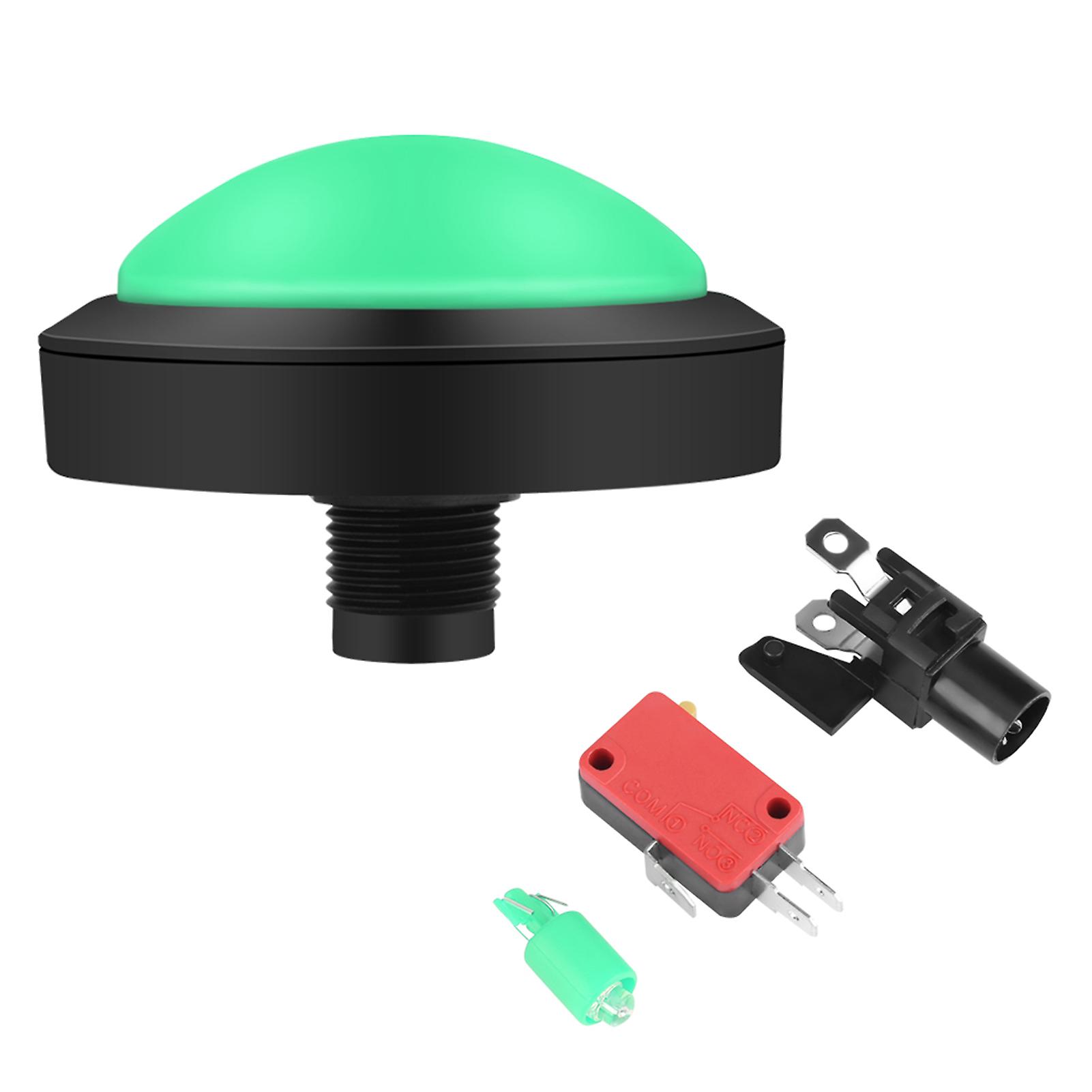 100mm Massive Arcade Button with LED Convexity Console Replacement