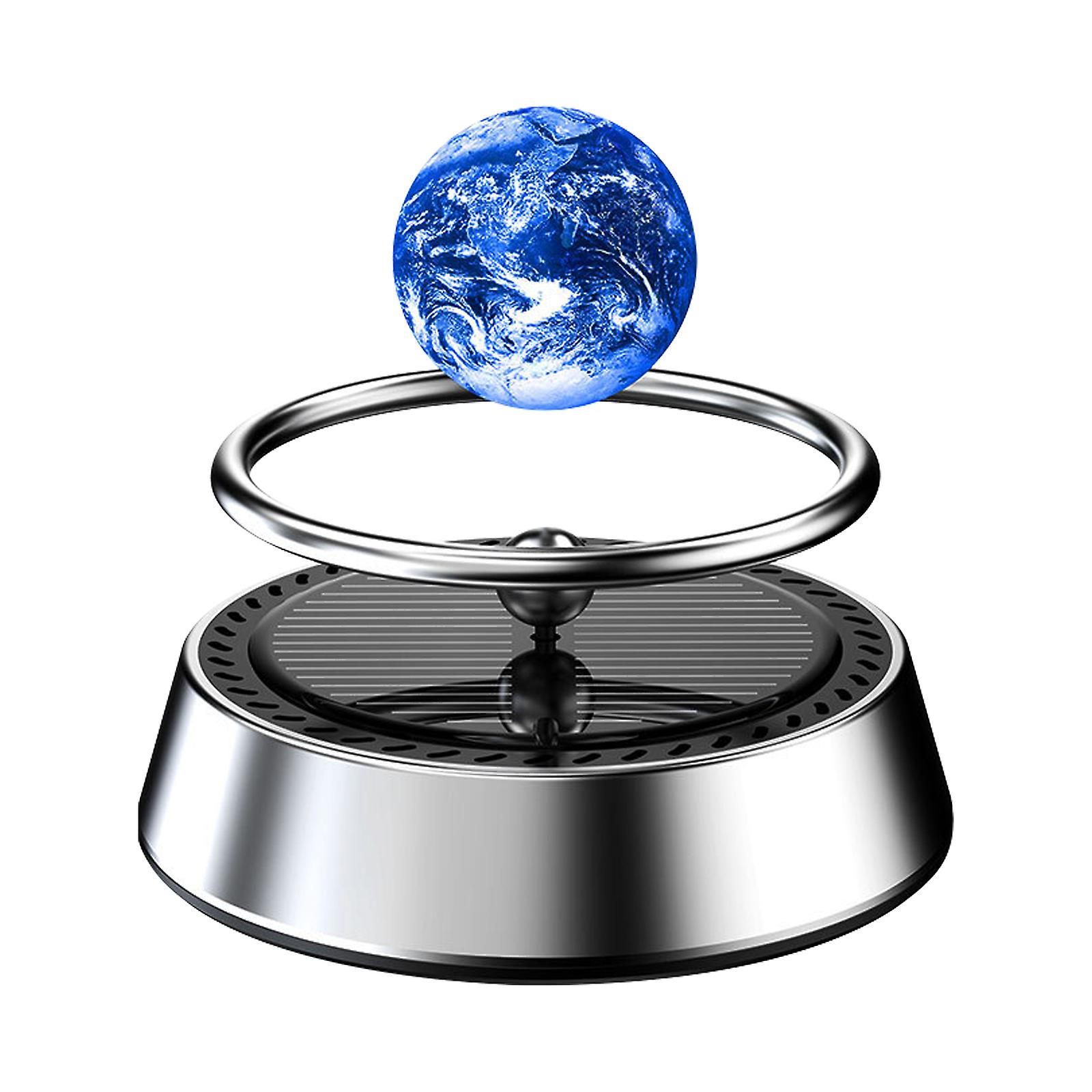 Automatic Powered Air Freshener Solar Rotation Planet Decoration Center Console Home Perfume