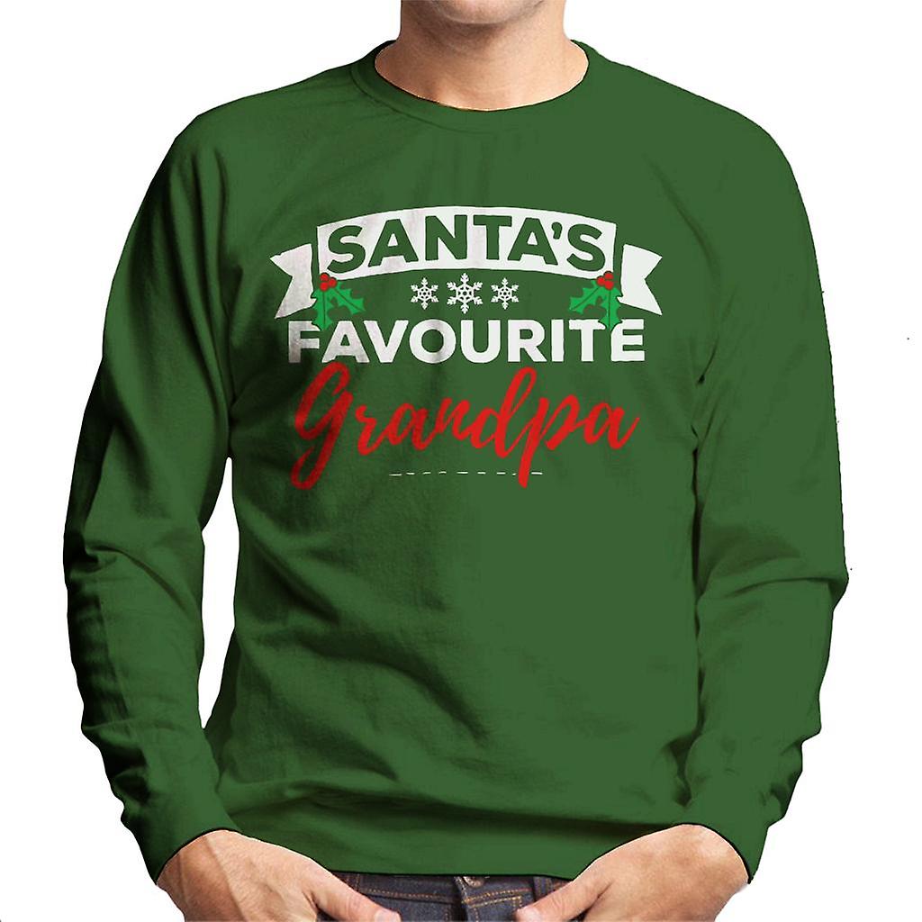 Santas oblíbený dědeček vánoční muži ' s košilí