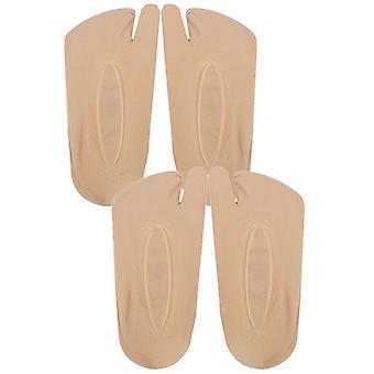 2x 1 paio di donne spaccate due dita corte caviglia infradito Tabi calzini cotone 35-39