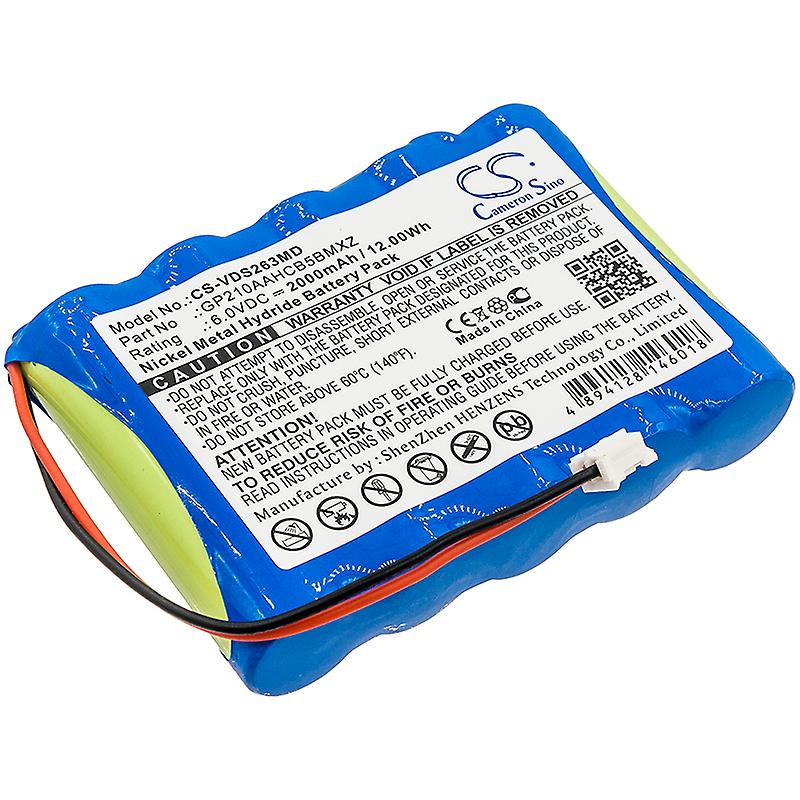 Battery for VDW Silver Reciproc SR2634 V0411630000000 GP210AAHCB5BMXZ 2000mAh