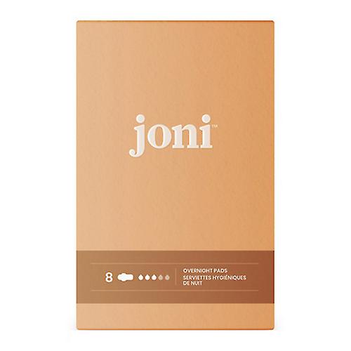 Joni Joni 有机隔夜垫 8 克拉,8 支装(3 件装)