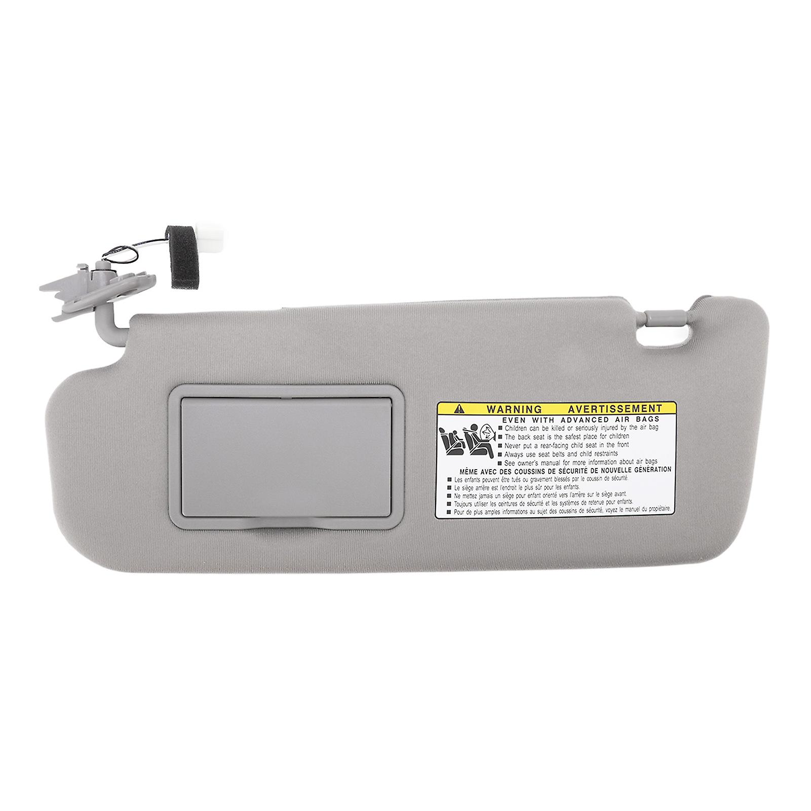 Sunvisor Assy Grey UV Blocking 852013K010QD Replacement for Hyundai Sonata 20062008