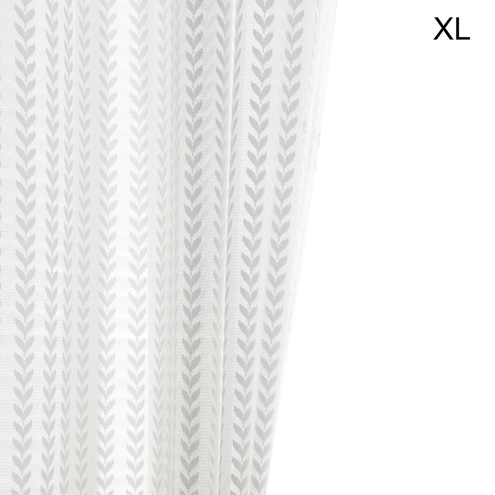 Sheer Curtains Versatile Thick Polyester Sheer Voile Window Treatment Curtain For Home