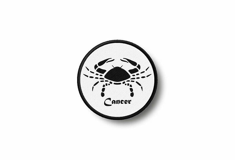 Patch Badge Ecusson Brode Prints Thermocollant Sign Zodiac Cancer