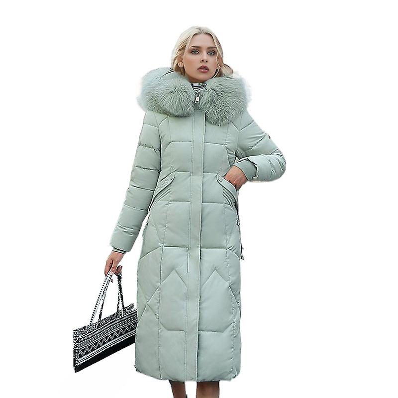 Winter Slim knielange gefütterte Jacke Dick gefütterte Jacke