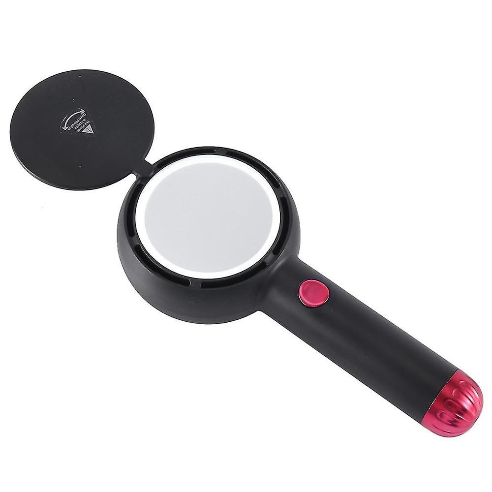 Star Compass Handheld Fan Battery Operated Rechargeable Fan With Led Light Bladeless Fan 3 Speeds F