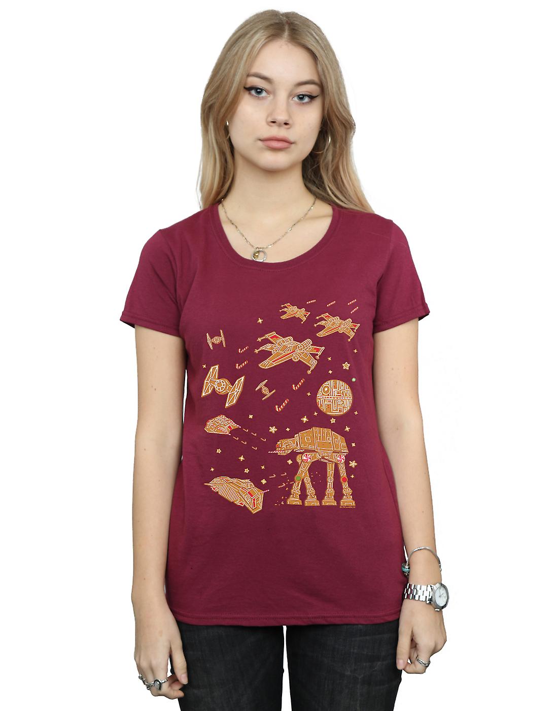 Star Wars Women's Gingerbread Battle T-Shirt