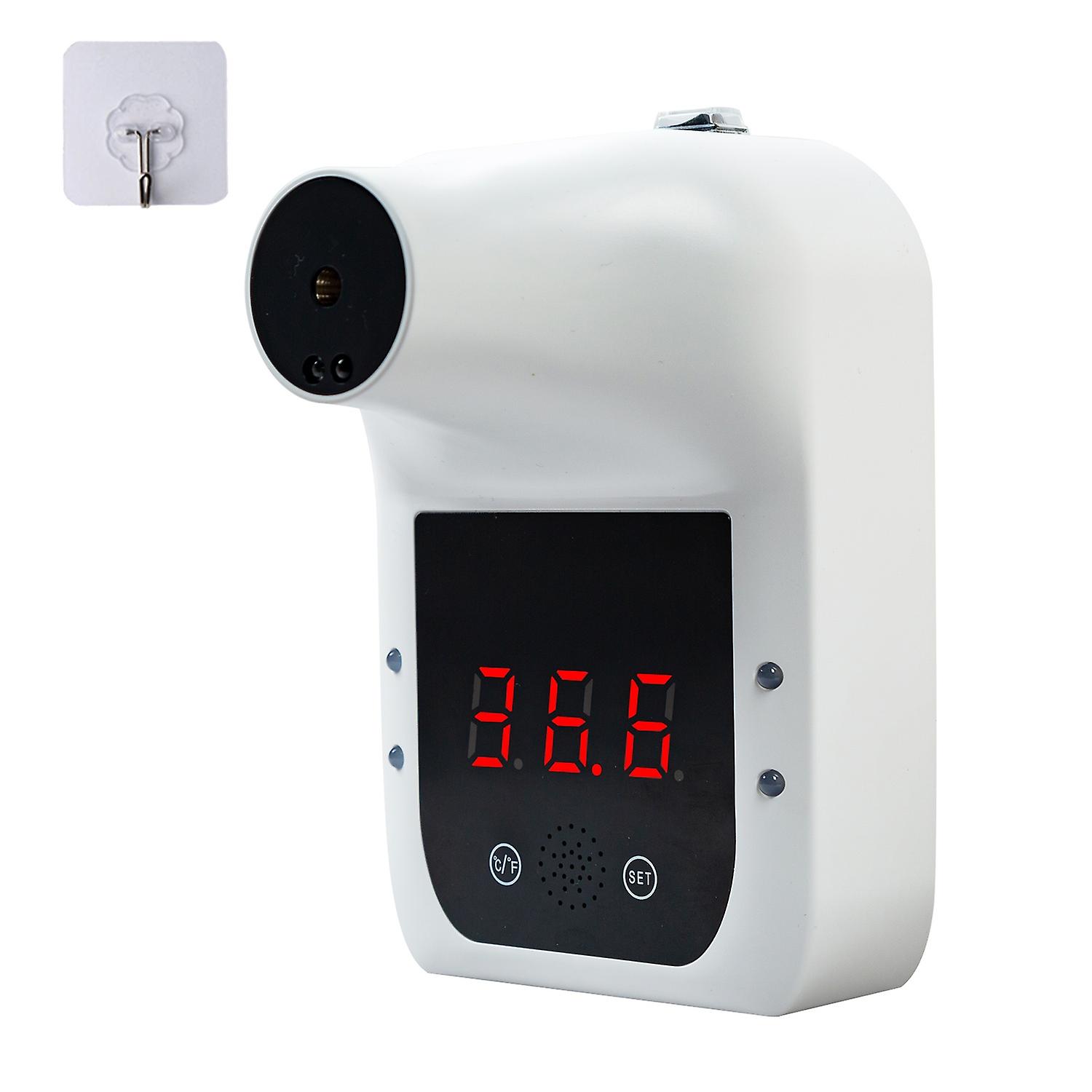 Non-contact Digital Infrared Forehead Thermometer Wall-Mounted Self-service 0.5S Quick Test with Ala