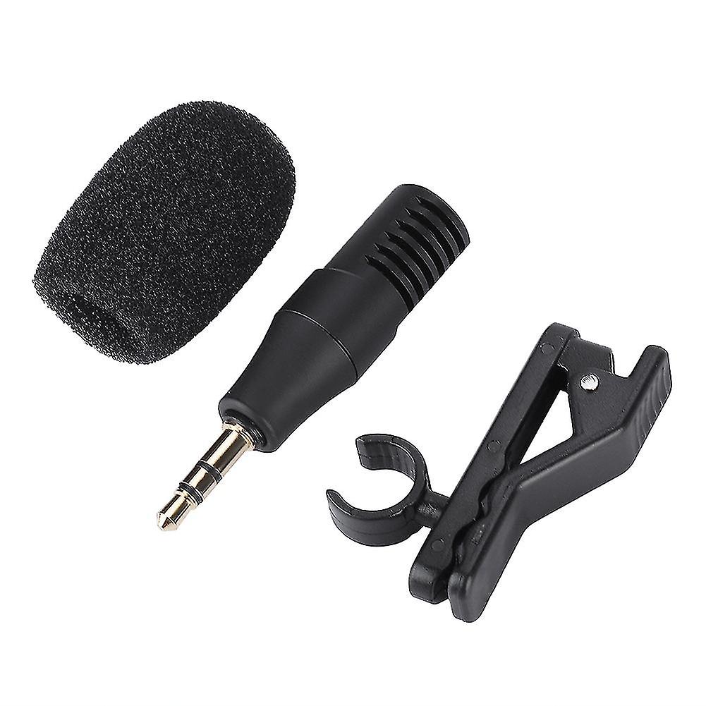 Mini Portable 3.5mm Condenser Microphone Unidirectional Mic for Mobile Phone PC