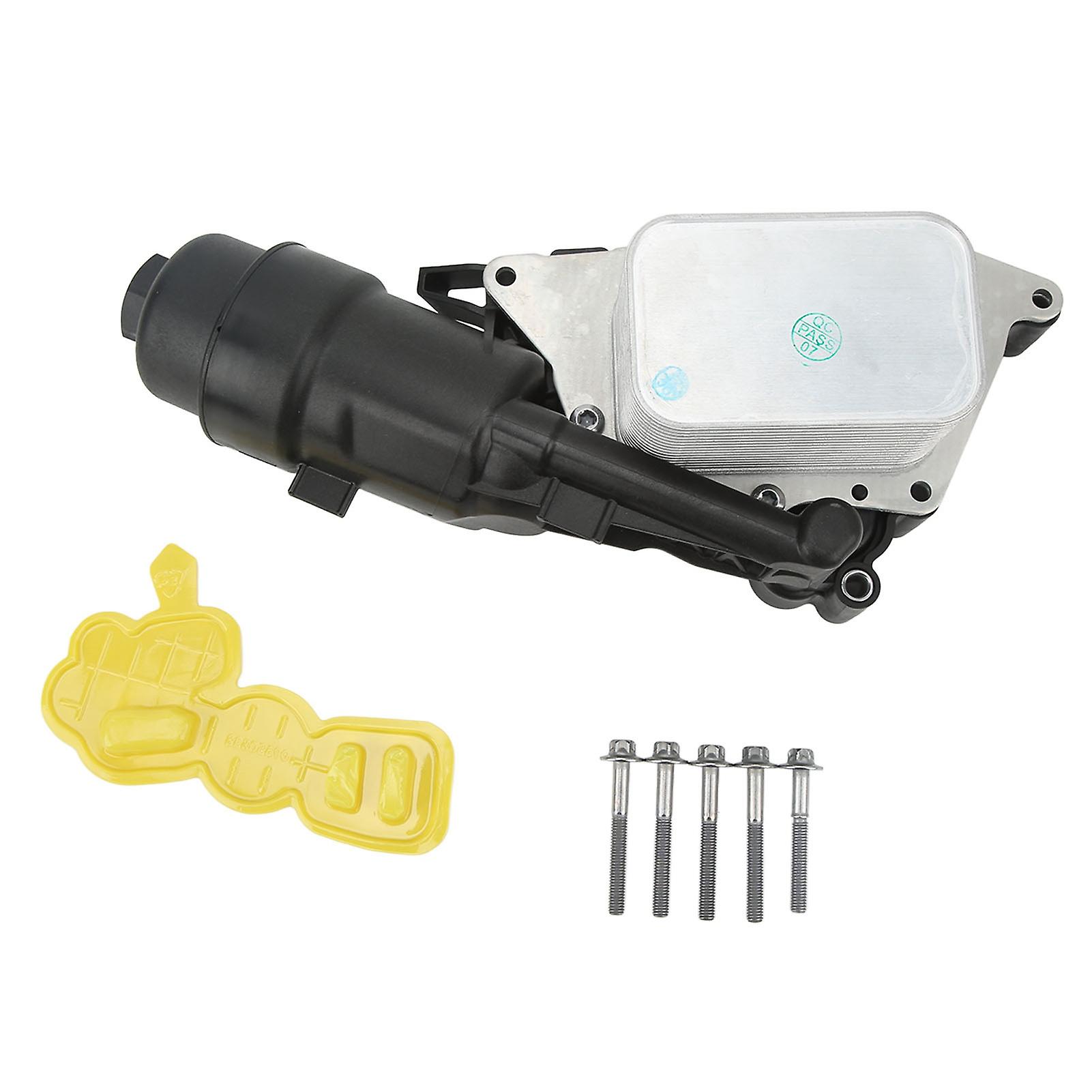 EngineOilCoolerFilterHousing 11428585235 OilCoolerFilterHousingAssembly EngineOilFilterHousingAdapter OilCoolerFilterHousing OilCoolerHousing