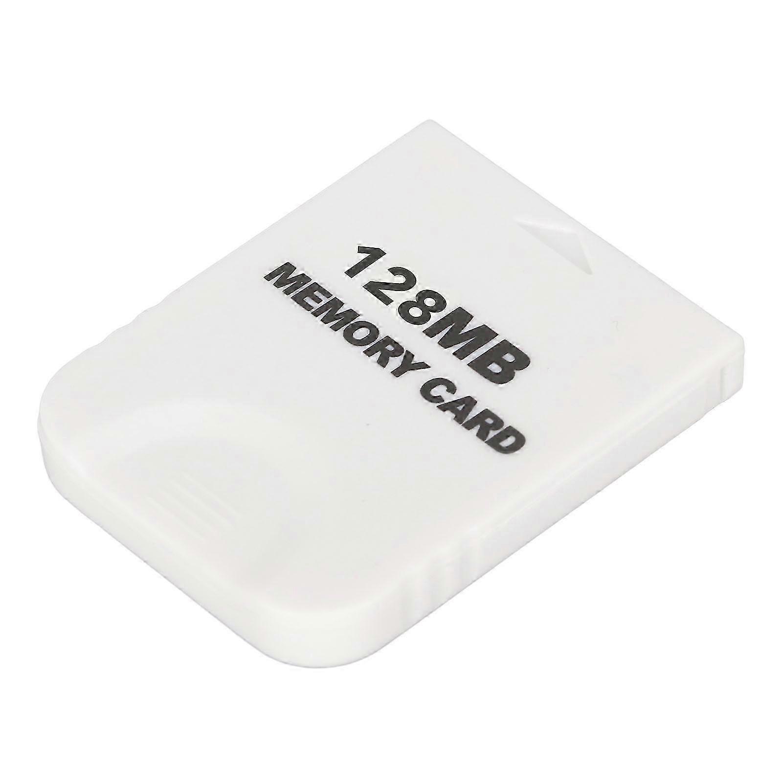 for Wii Memory Card High Speed Plug and Play White Game Memory Card for Game Console Accessories 128MB (2043blocks)