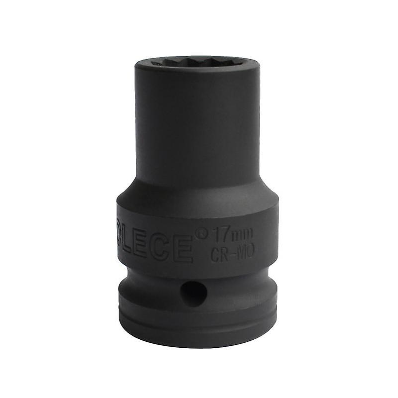 Pneumatic Impact Socket: Single Piece | 56*25.7mm Size | CR-MO Chromium-Molybdenum Steel Material | Black Colour