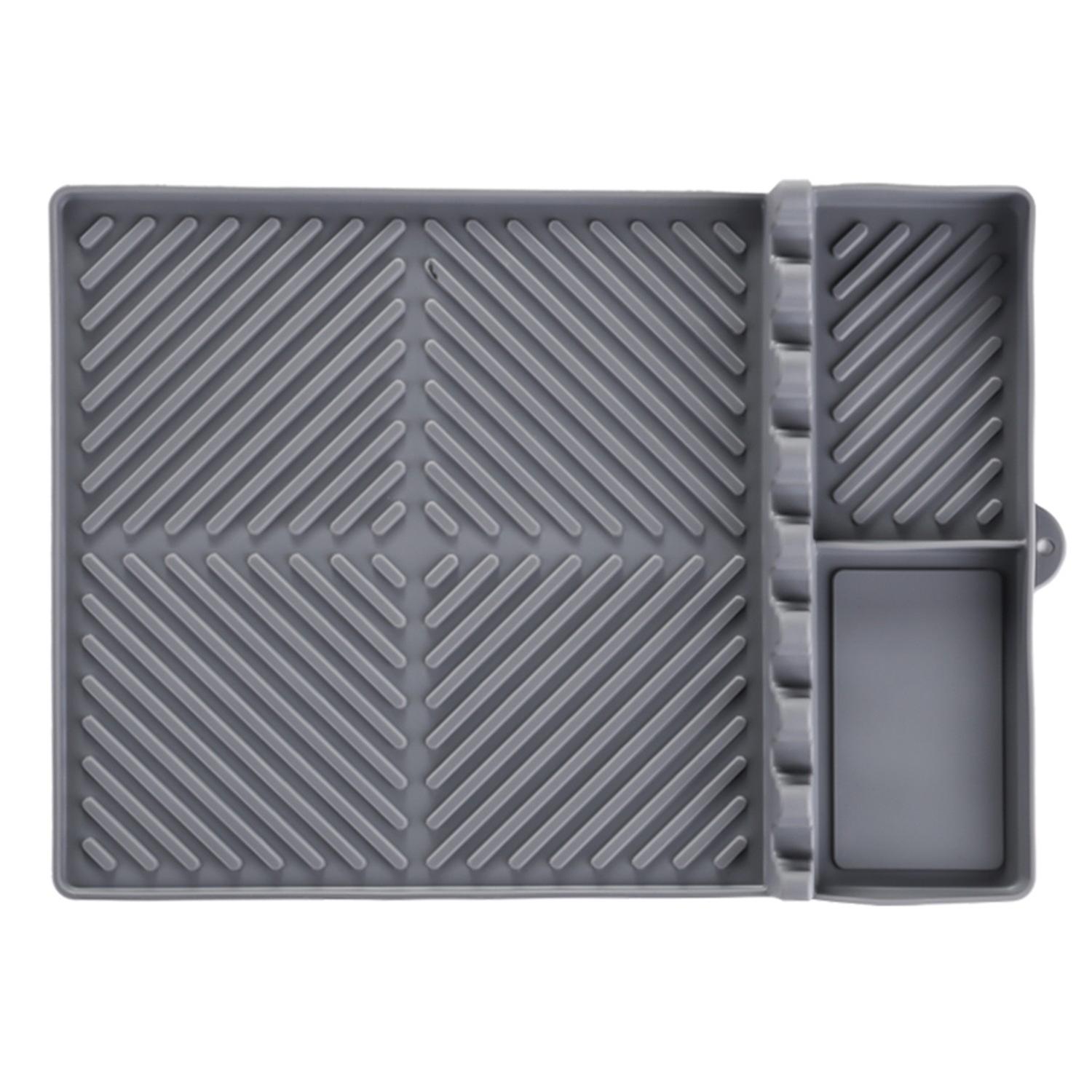 Silicone Griddle Tools Mat Large Spatula Mat with Hanging Hole Non-Slip Heat-Resistant Countertop