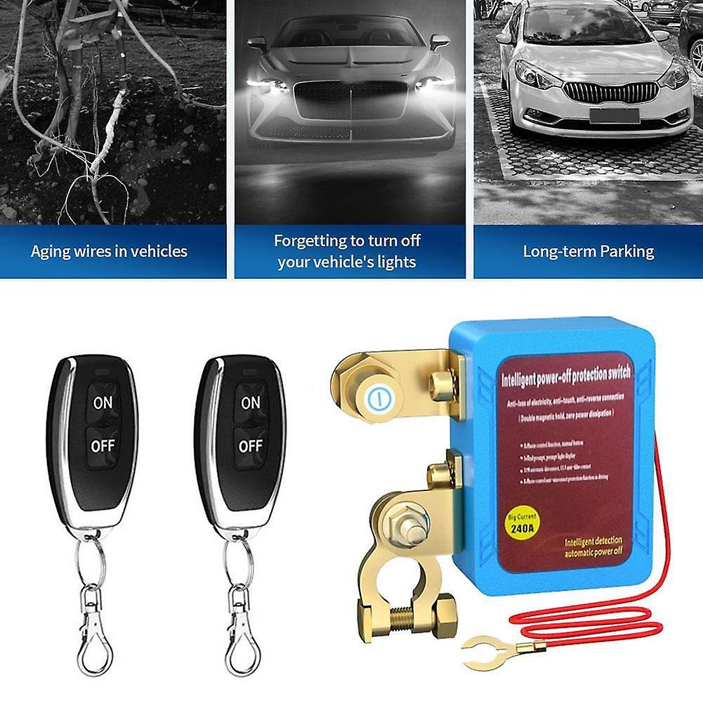 Întrerupător auto Telecomandă Întrerupător 12V Protector de circuit anti-scurgere